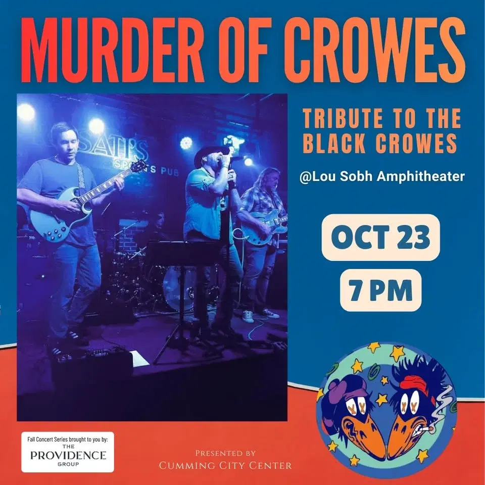 Murder of Crowes - Tribute to the Black Crowes - at Lou Sobh Amphitheater