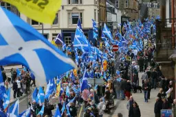 MARCH FOR INDEPENDENCE - INVERNESS