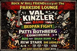 Parkside Lounge Punky Friendzzzzy