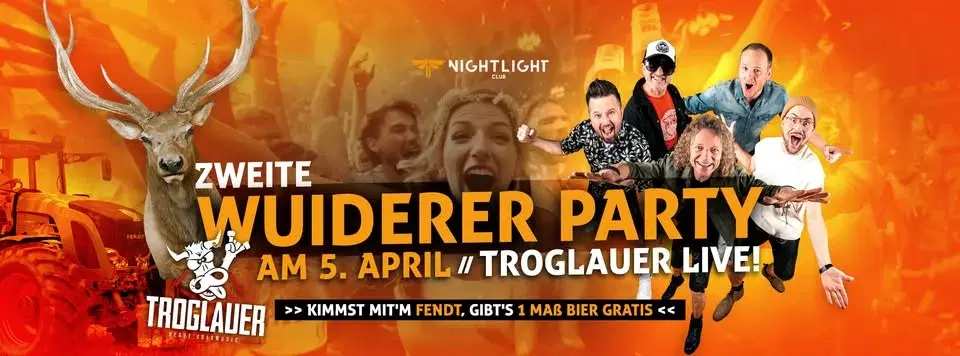 Troglauer live auf der WUIDARA PARTY đŠđ»đ„ | Voixfest WarmUp deluxe! | 05.04.