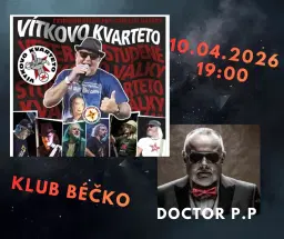 🎸 Vítkovo kvarteto a Doctor P.P. na Béčku! 🎸