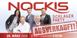 AUSVERKAUFT! Die NOCKIS Schlagerparty - live in Steyr