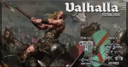 Valhalla festival 2026.
