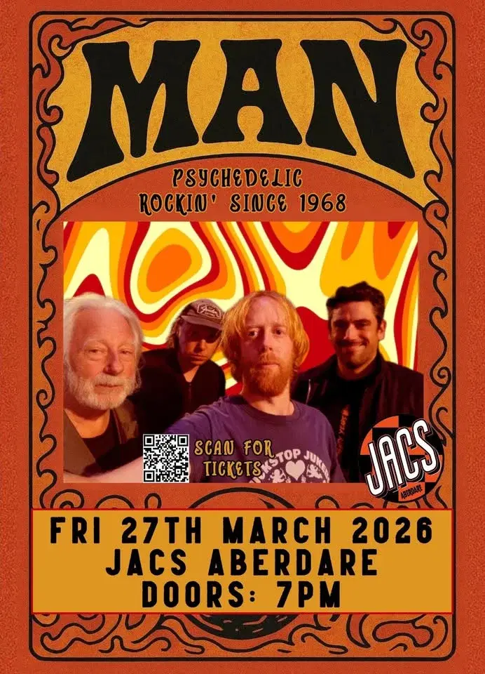 MAN + support @ Jacs Aberdare
