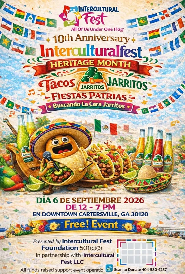 Interculturalfest Heritage Month “Tacos Y Jarritos Fiestas Patrias” Festival