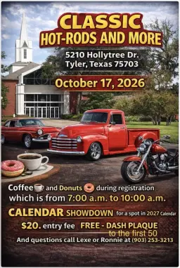 Classic hot rods and more, Tyler