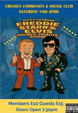 Freddie Starr Comedy Night & Elvis Tribute