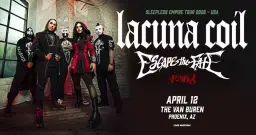 LACUNA COIL - Sleepless Empire Tour 2026 with Escape The Fate & Vowws