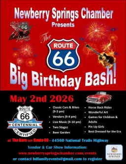 Route 66 Big Birthday Bash