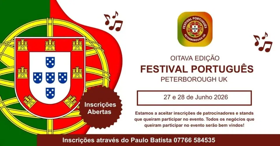 Festival Português Peterborough - Oitava edição