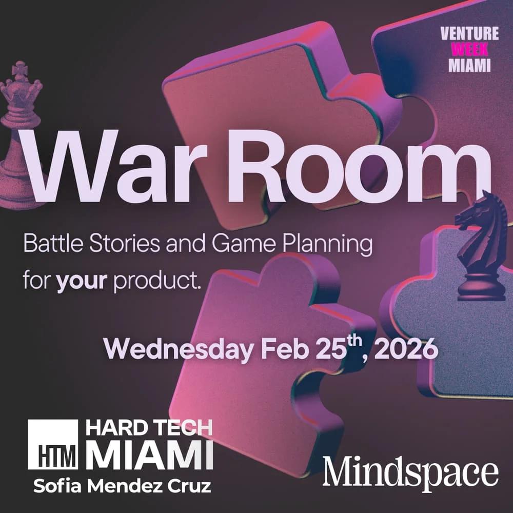 Hard Tech War Room: Battle Stories and Game Planning for your product.