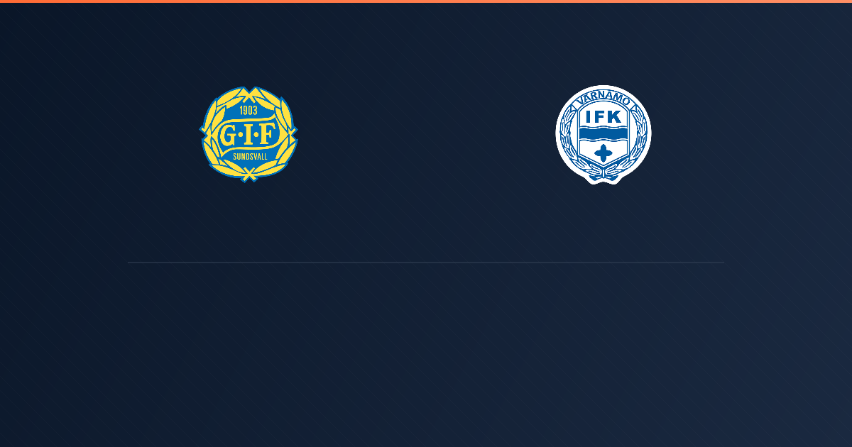 Sundsvall vs Värnamo