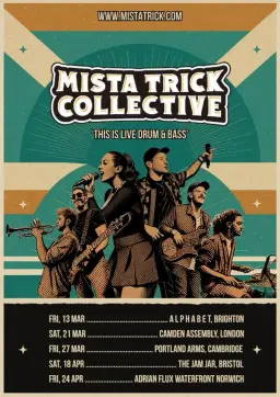Mista Trick Collective at The Jam Jar Bristol