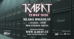 Mladá Boleslav - Kabát Turné 2026