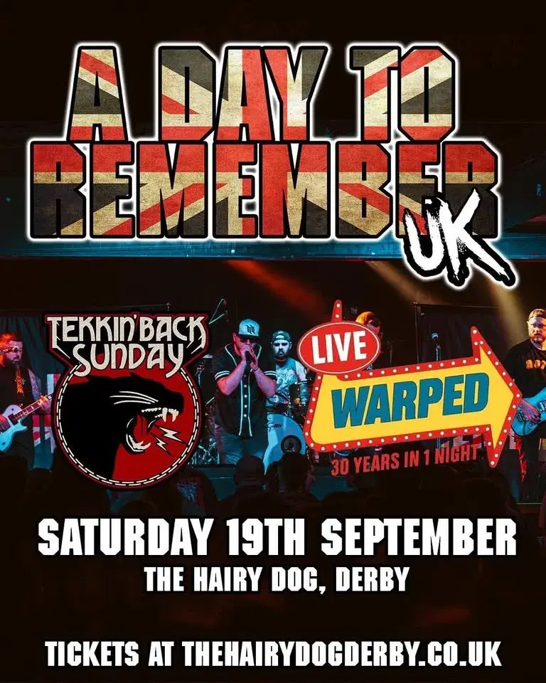 A Day To Remember UK + Guests | The Hairy Dog, Derby