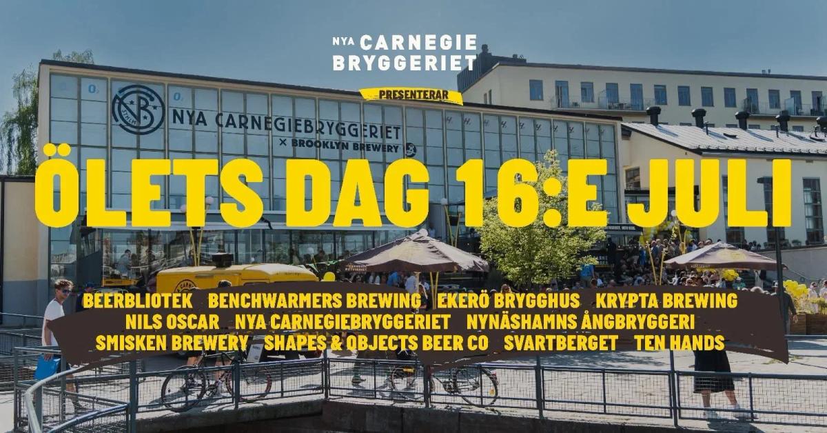 🍺 Ölets Dag & Minifestival på Nya Carnegiebryggeriet 2025 🎉