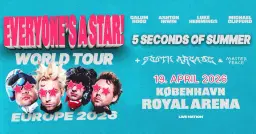 5 Seconds Of Summer: EVERYONE’S A STAR! WORLD TOUR // Royal Arena / 19. april 2026