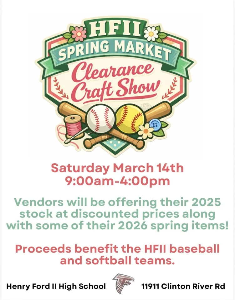 HFII Spring Market: Clearance Craft Show