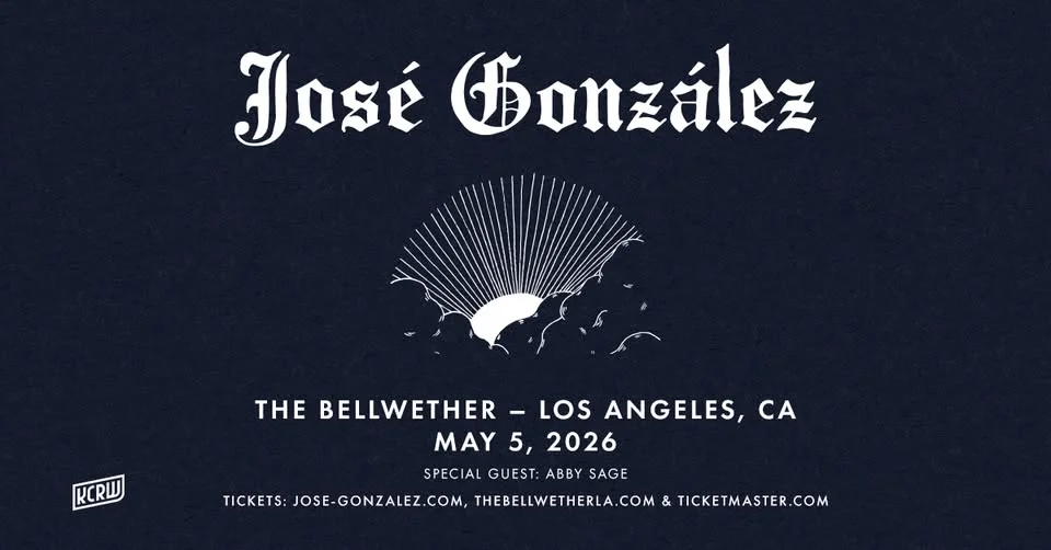 José González: Against The Dying Of The Light Tour at The Bellwether