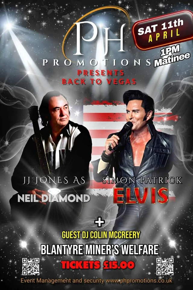Back to Vegas - Neil Diamond & Elvis (MATINEE)