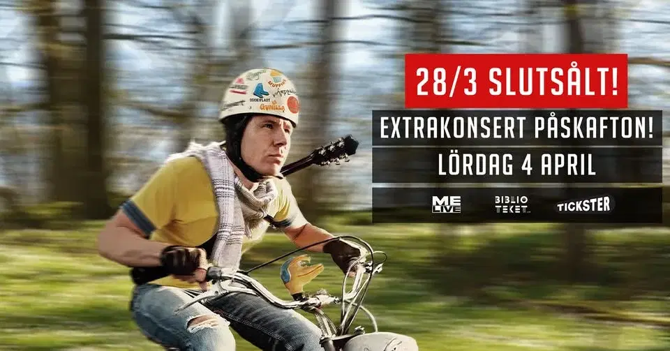 SLUTSÅLT! Björn Rosenström - Biblioteket Live, Stockholm