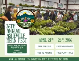 36th Annual Asheville Herb Festival