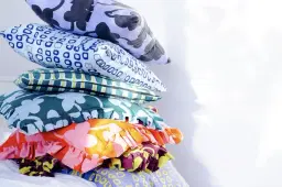 Tryck mönster på textil med Fredrika Holmberg