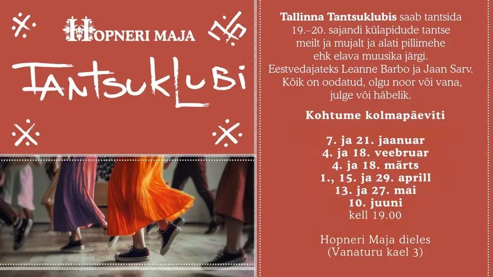 Tallinna Tantsuklubi Hopneri Majas
