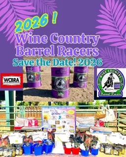 Wine Country Barrels Racers MAY Jackpot 2026!