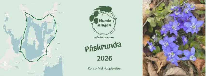 Humleslingans Påskrunda 2026 - Ivösjön runt