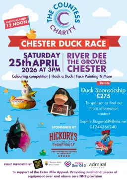 Chester Duck Race 2026