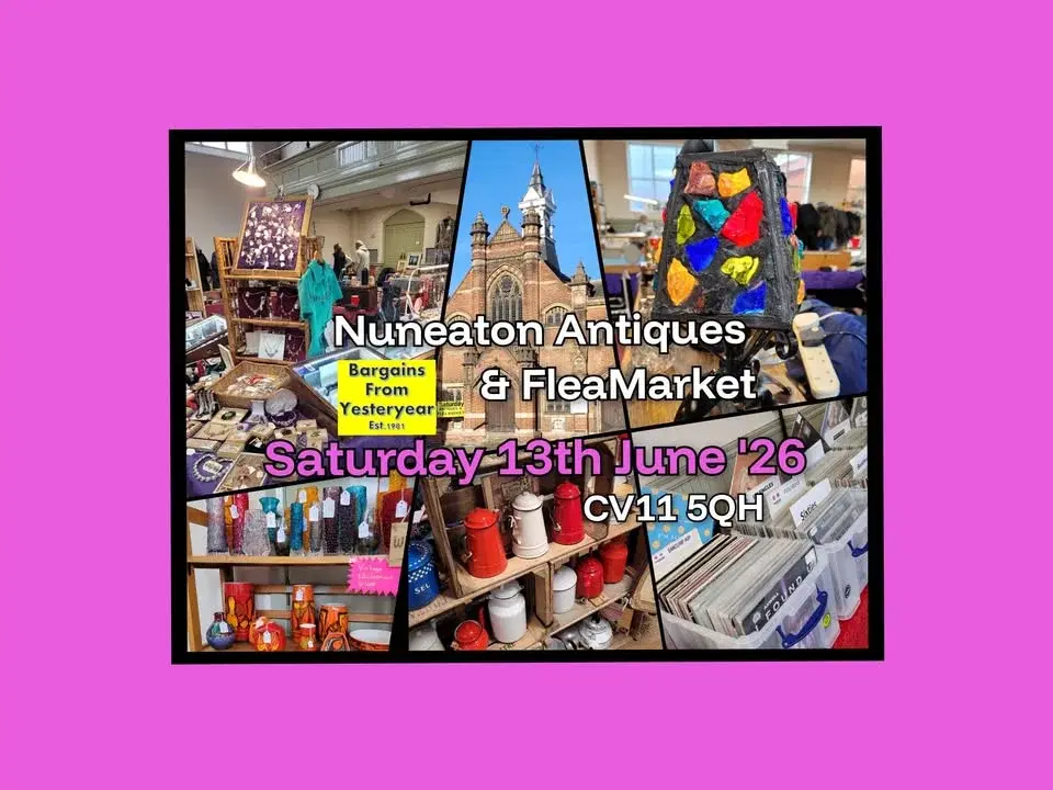 Nuneaton Antiques and FleaMarket CV11 5QH