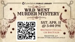 Wild West Murder Mystery