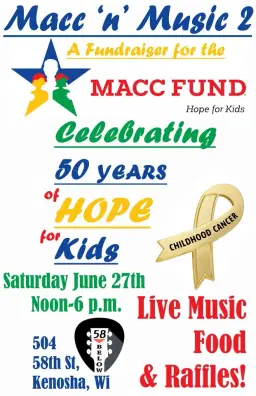 MACC 'n' Music 2, Celebrating 50 Years of Hope for Kids