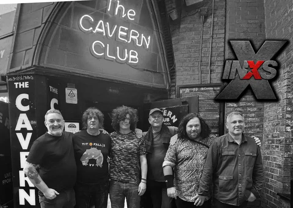 Liverpool - The Cavern - INXS (GB) supporting Crowded Scouse.