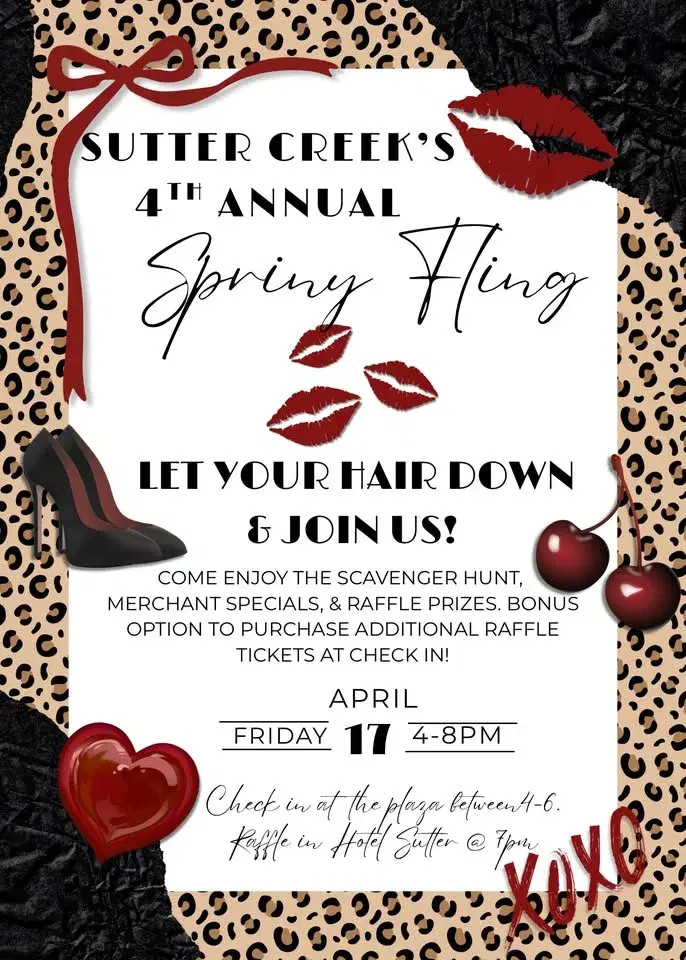 Sutter Creek’s 4th Annual Spring Fling