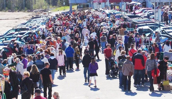 Stor uteloppis på Umåker 7 juni