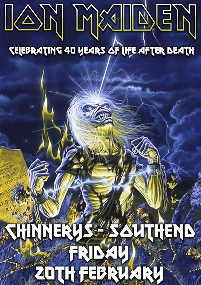 Ion Maiden Live Southend 20th February 2026