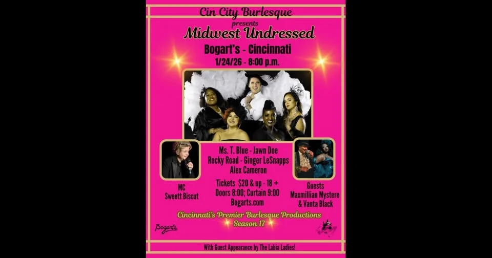 Cin City Burlesque - 18+ With Valid ID