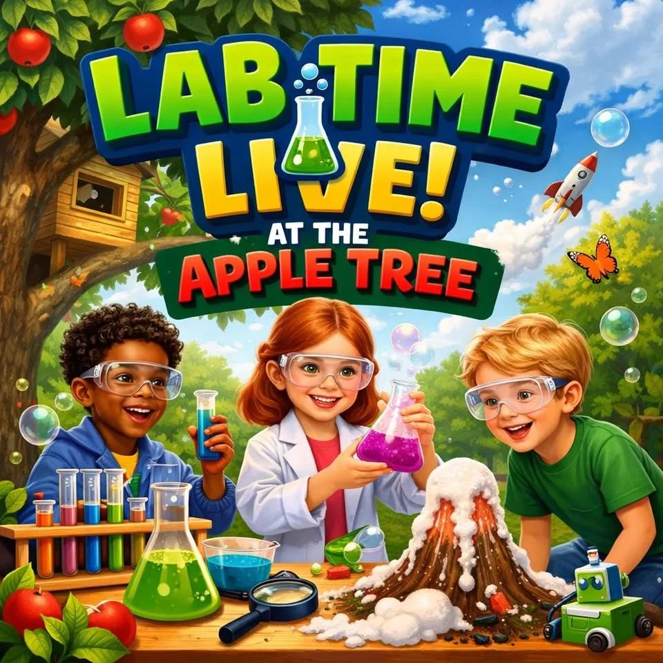 🧪🌈 Lab Time LIVE! at The Apple Tree 🌳🍎