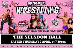 Rumble Wrestling return to Croydon