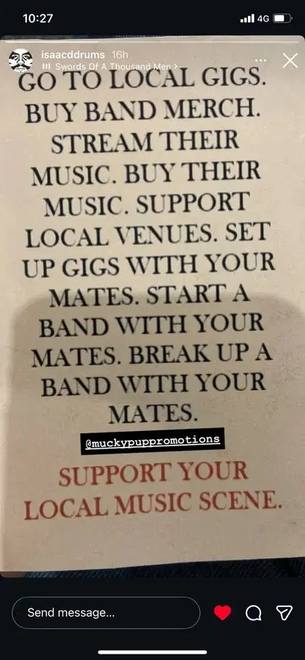 Line up TBA - NOWT 11 - matinee