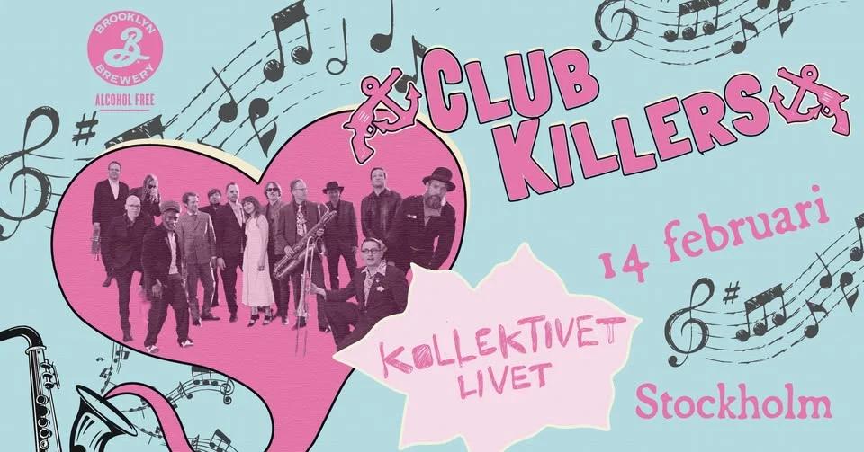 Club Killers | Live på Kollektivet Livet