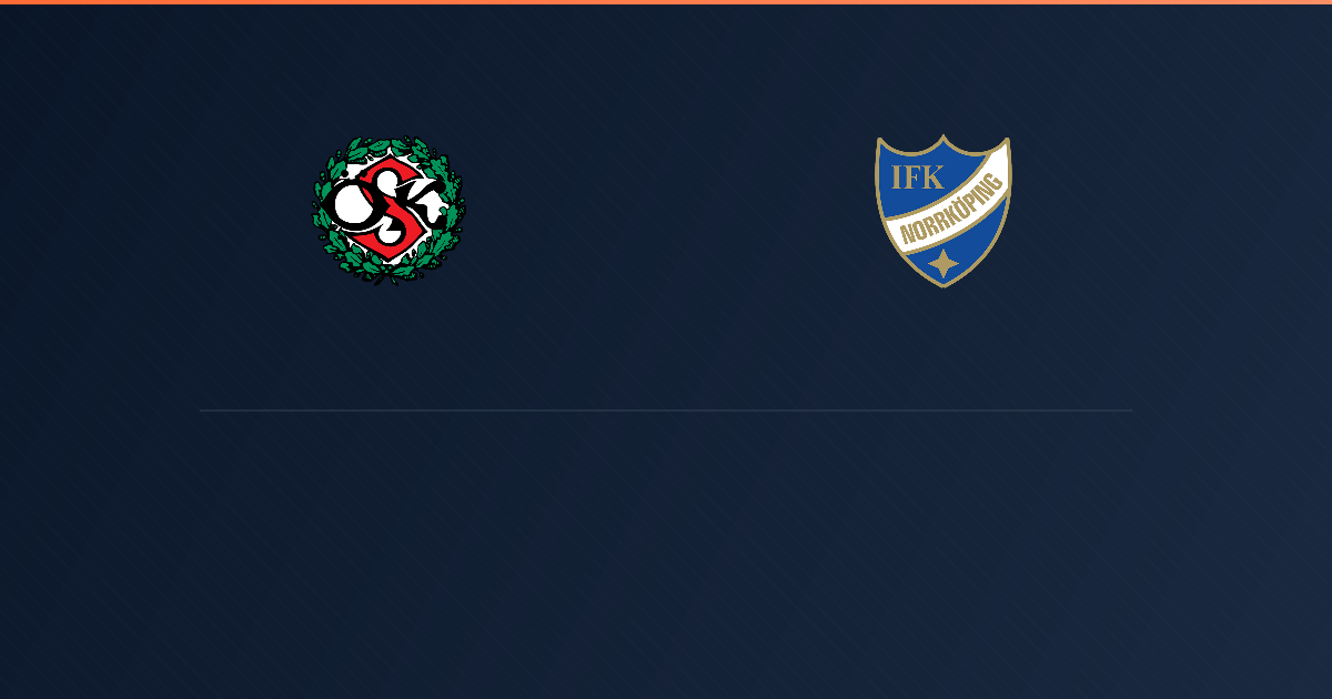 Örebro vs Norrköping