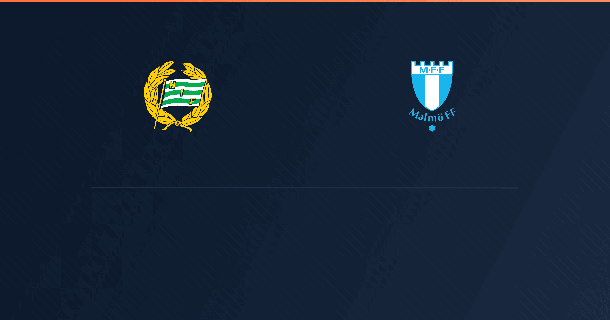 Hammarby vs Malmo FF