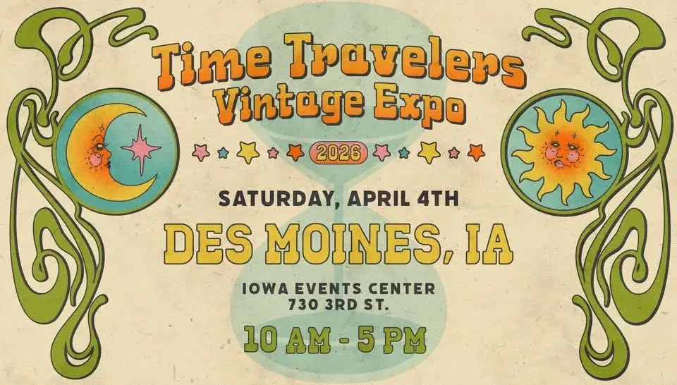 Des Moines Time Travelers Vintage Expo 2026