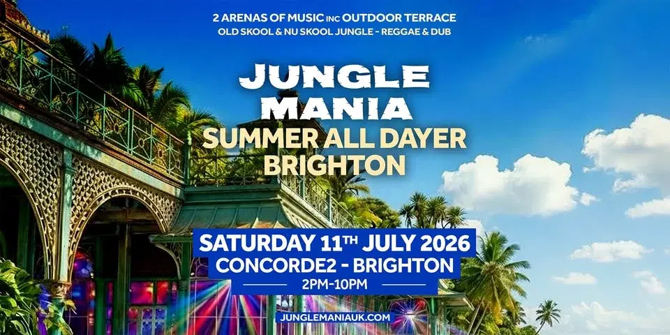 Jungle Mania Brighton | Summer All Dayer