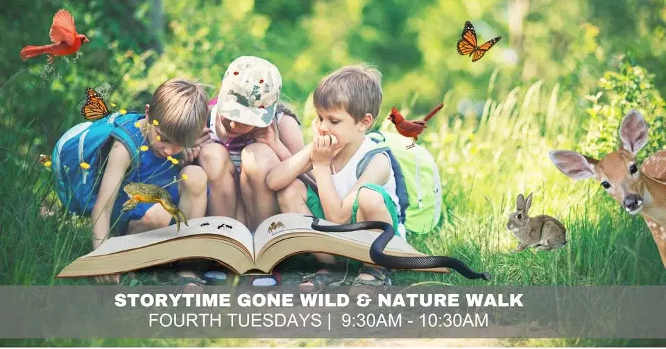 April Storytime Gone Wild & Nature Walk - Frogs & Worms
