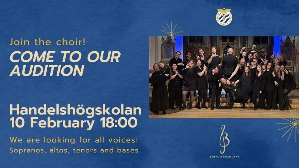 Audition till Bolagsstämmorna VT26