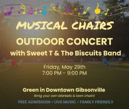 Musical Chairs Concert with Sweet T & The Biscuits